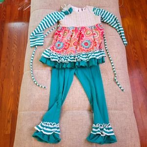 Girls size 6 2 piece set